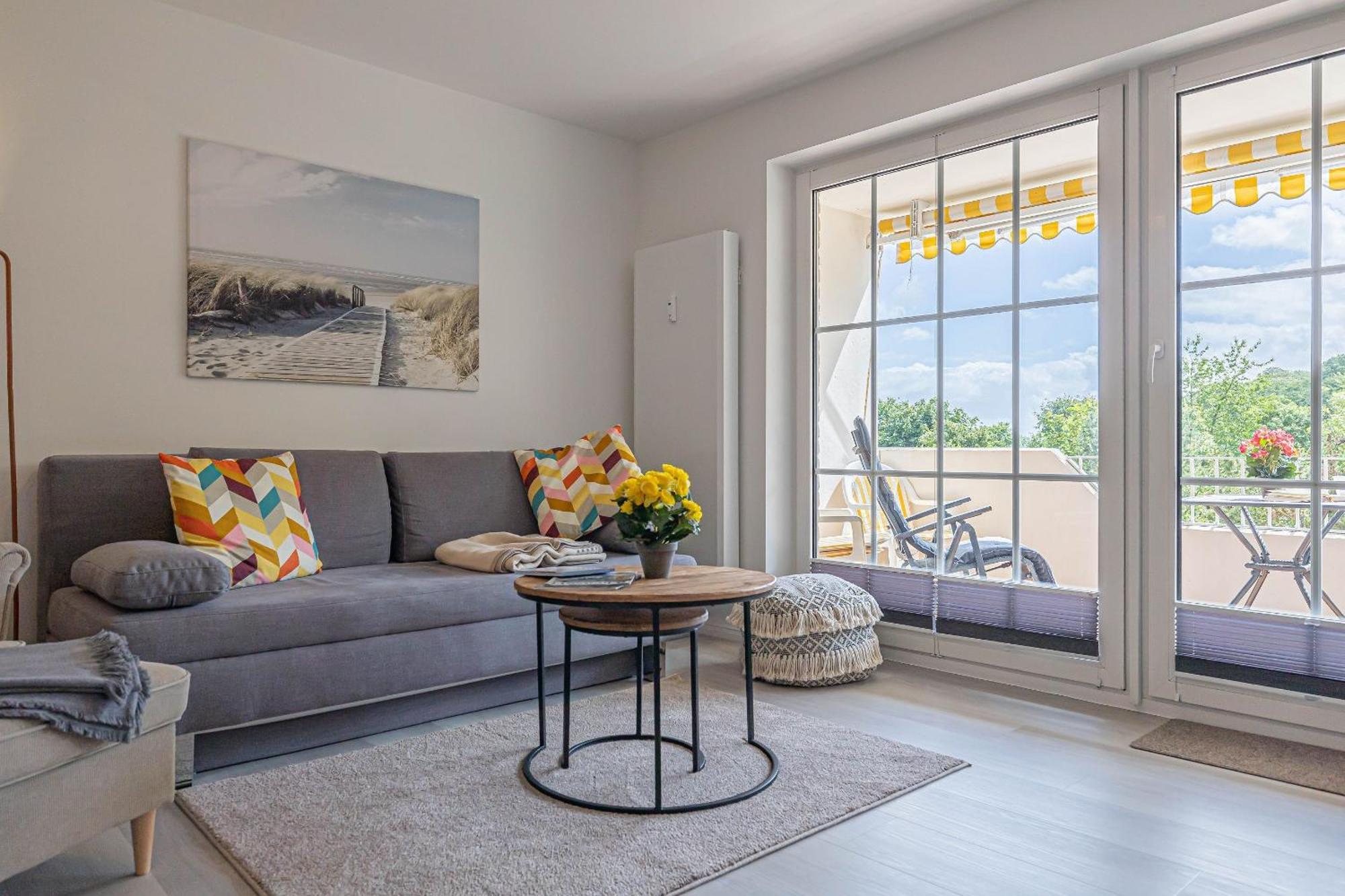 Fewo1846 - Strandresidenz Wassersleben Suedblick App 689 - Komfortables Apartment Mit Balkon Und Meerblick Harrislee Dış mekan fotoğraf