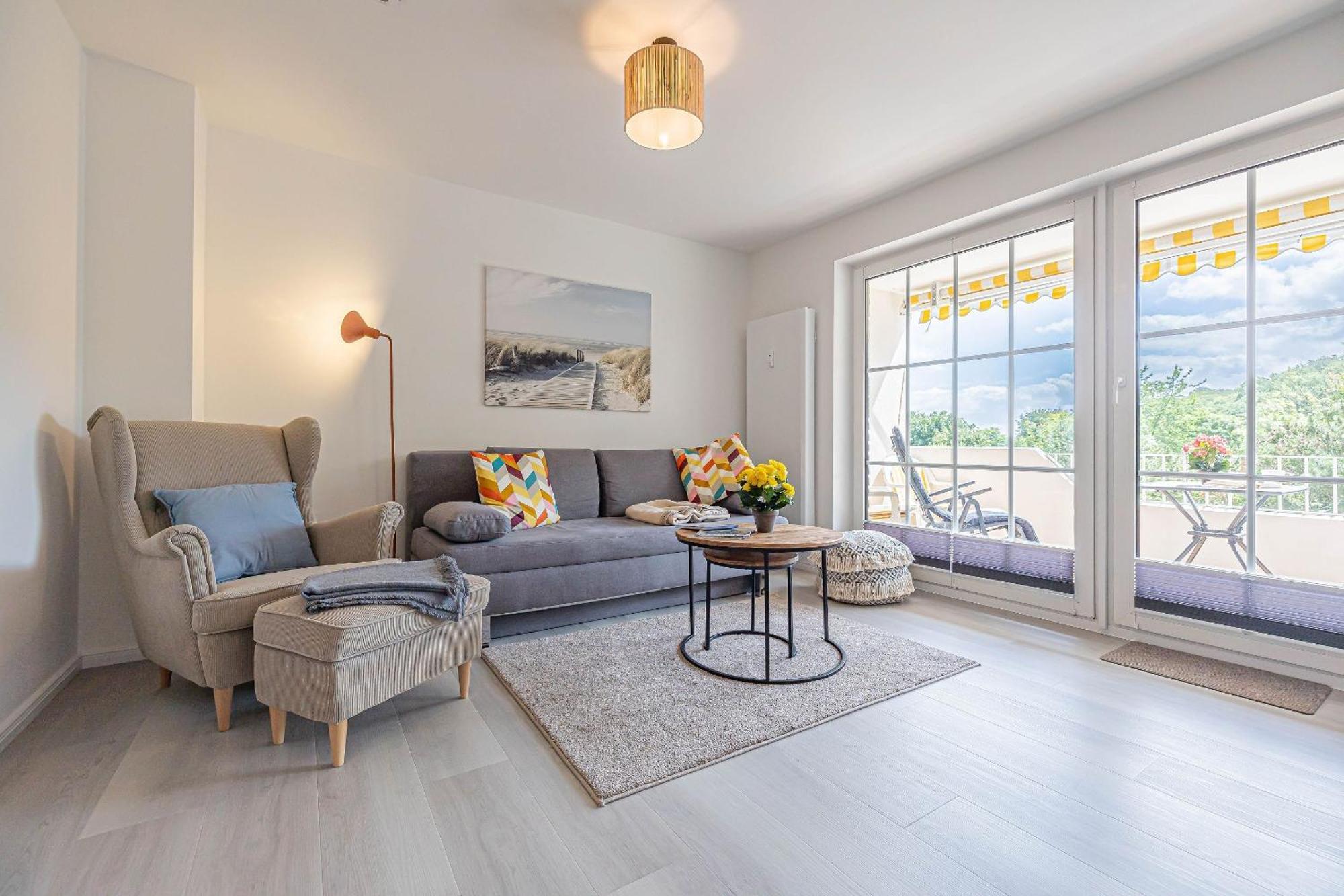 Fewo1846 - Strandresidenz Wassersleben Suedblick App 689 - Komfortables Apartment Mit Balkon Und Meerblick Harrislee Dış mekan fotoğraf
