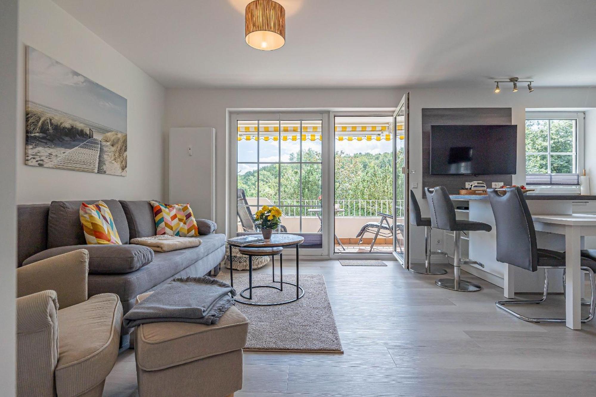 Fewo1846 - Strandresidenz Wassersleben Suedblick App 689 - Komfortables Apartment Mit Balkon Und Meerblick Harrislee Dış mekan fotoğraf
